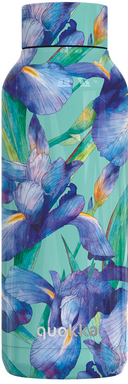 Quokka Nerezová termoláhev Solid Blue irises 510 ml