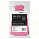 SimplyMed Termofor s fleesovým obalem 2 l Pink – Zboží Dáma