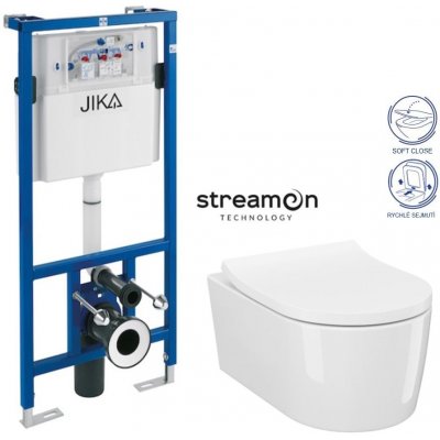 JIKA WC CERSANIT INVERTO + SEDÁTKO DURAPLAST SOFT H895652 X IN1 – Zboží Dáma