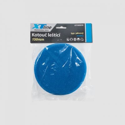 XTline Kotouč leštící pěnový pro leštící brusku 150 mm modrý (měkký) | Zboží Auto