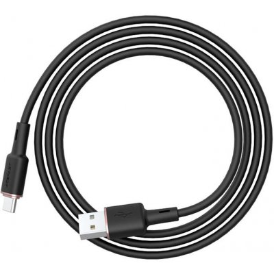 Acefast C2-04 USB – USB typ C, 3A, 1,2m, černý