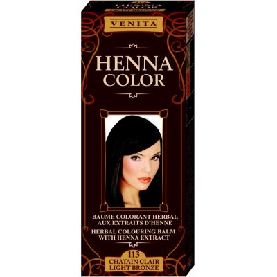 Venita Henna Color barvící balzám na vlasy 113 Light Brown 75 ml