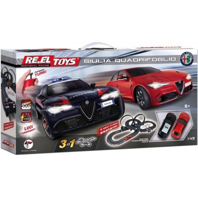 Re.el toys Autodráha 3v1 Alfa Romeo Giulia Quadrifoglio 6m – Zbozi.Blesk.cz