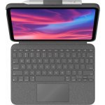 Logitech ochranný kryt s klávesnicí Combo Touch Apple iPad 2022 10. generace mezinárodní US 920-011382 šedá – Zboží Živě