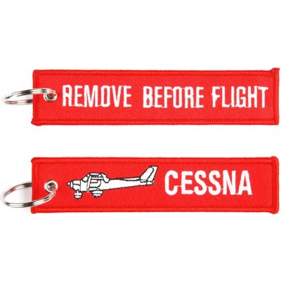 Přívěsek na klíče remove before flight CESSNA – Zboží Dáma