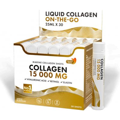 Swedish Gold Collagen 15,000mg bez cukru 25 ml x 30 ks – Hledejceny.cz