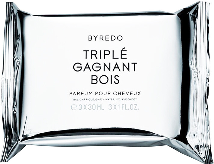 Byredo Triple Gagnat Boise Hair Parfume Bal D\'Afrique+Gypsy Wate+Mojave Ghost 3 x 30 ml dárková sada