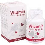 Biomedica Vitamín K2 + D3 + Q10 60 tablet – Hledejceny.cz