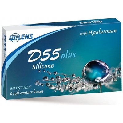 Wilens D55 Plus Silicone 6 čoček