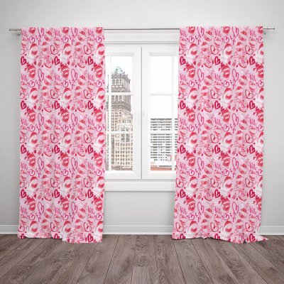 IMPAR Závěsy Love (Rozměr : 140x250, Materiál: Blackout) – Hledejceny.cz
