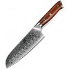 Kuchyňský nůž XinZuo Santoku Yu B13R 7"