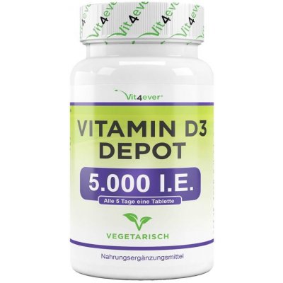 Vit4ever Vitamin D3 Depot 5000 IU 500 tablet