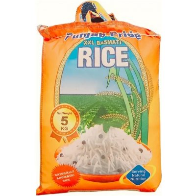 Essa Basmati rýže Punjab Pride 5 kg – Zbozi.Blesk.cz