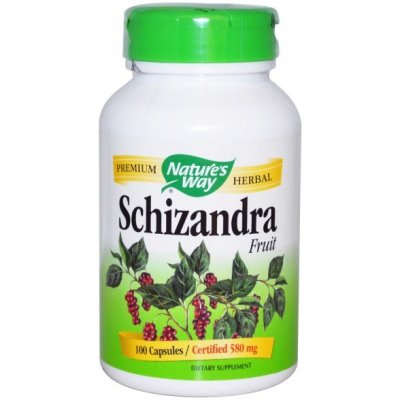 Nature's Way Schizandra extrakt 580 mg 100 kapslí