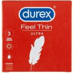 Durex Feel Thin Ultra 3 ks – Zboží Dáma