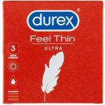 Durex Feel Thin Ultra 3 ks – Hledejceny.cz