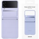 Samsung Z Flip4 kožené zadní Serene Purple EF-VF721LLEGWW