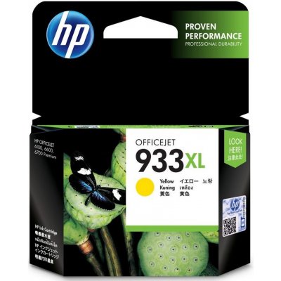 HP 933XL originální inkoustová kazeta žlutá CN056AE