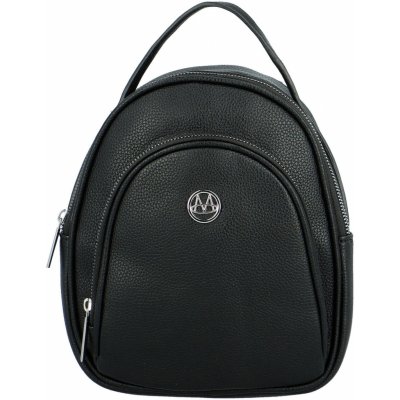 Módní dámský koženkový kabelko-batoh Matias černý – Sleviste.cz