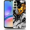 Pouzdro a kryt na mobilní telefon Samsung Picasee silikonové Samsung Galaxy A05s Black Gold 2 černé