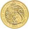 The Royal Mint Zlatá mince The Royal Tudor Beast "Lion of England" 2022 1 oz
