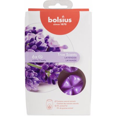 Bolsius Aromatic 2.0 True Sents Vosk Lavender 6 ks