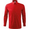 Pánská Košile Malfini pánská popelínová košile s dlouhým rukávem červená