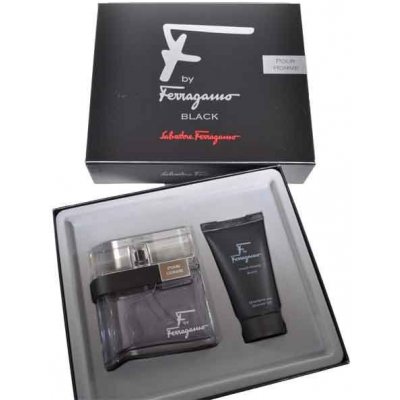 Salvatore Ferragamo F by Ferragamo Black EDT 100 ml + SG 75 ml – Hledejceny.cz