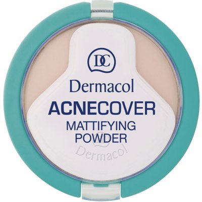 Dermacol Acnecover Mattifying Powder Kompaktní pudr Porcelain 11 g – Sleviste.cz