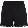 Dámské šortky O'Neill dámské kraťasy ESSENTIALS AVA SMOCKED SHORTS 1700055-19010 Černá