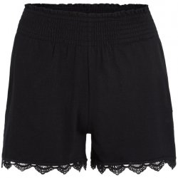 O'Neill dámské kraťasy ESSENTIALS AVA SMOCKED SHORTS 1700055-19010 Černá