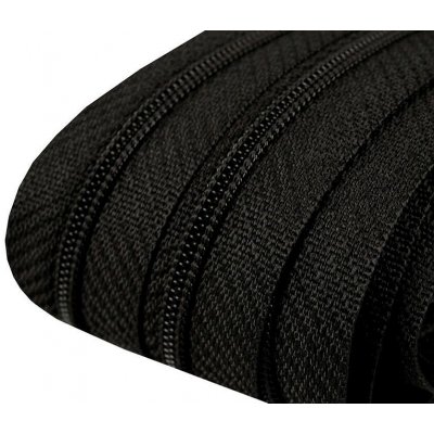 Pro Háčkování Zip spirálový 3 mm metráž - černá 5 m – Hledejceny.cz