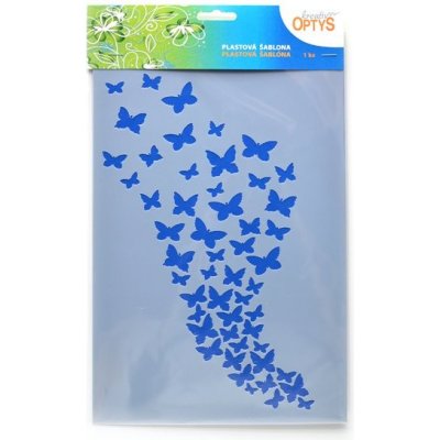 Optys Šablona Motýlkové hejno 20 x 30 cm – Zboží Dáma