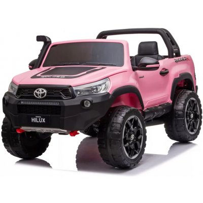 andos Elektrické autíčko Toyota Hilux 4x4 24V/800W lakované růžová – Sleviste.cz