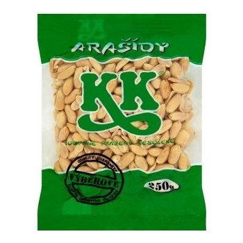 KK arašídy loupané pražené nesolené 250 g