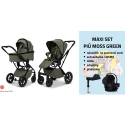 Moon PIÚ Maxi set Black chrome MOSS GREEN 2025