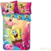 Povlečení Jerry Fabrics Povlečení Sponge Bob blue 140x200 70x90