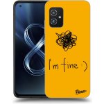 Pouzdro Picasee silikonové Asus Zenfone 8 ZS590KS - I am fine čiré – Hledejceny.cz