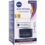 Nivea Anti-Wrinkle Contouring 65+ denní a noční krém pro zlepšení kontur 2 x 50 ml dárková sada – Sleviste.cz