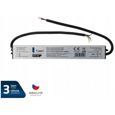Geti Spínaný LED zdroj LPV-30 – Sleviste.cz