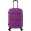 Cestovní kufr d&n Waves 4350-04 fialová 36 L