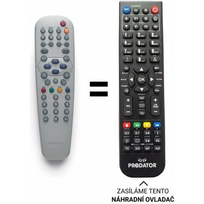 Dálkový ovladač Predátor Philips RCLE016, RC19042013/01 – Zboží Mobilmania