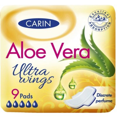 Carine Ultra Wings intimní vložky 10 ks – Zboží Dáma