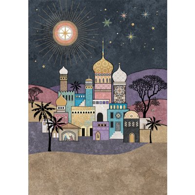 Přání KC004 BUG ART - vánoční – Sleviste.cz