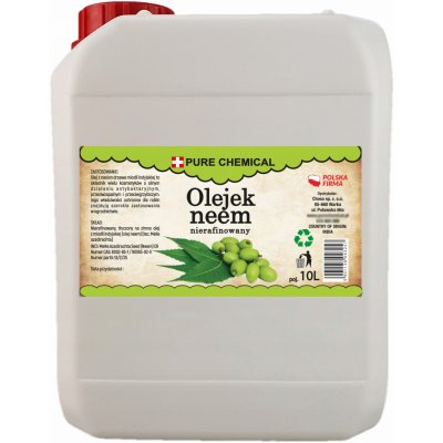 NEEMOVÝ OLEJ NERAFINOVANÝ LISOVANÝ ZA STUDENA 10 l – Sleviste.cz