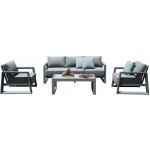 Rojaplast BOSTON hliníková souprava antracit – Zboží Dáma