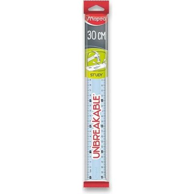 Maped Study Unbreakable 245610 pravítko 30 cm mix barev – Hledejceny.cz