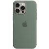 Pouzdro a kryt na mobilní telefon Apple AppleMix Originální Apple iPhone 15 Pro Max - MagSafe - silikonový - cypřišově zelené