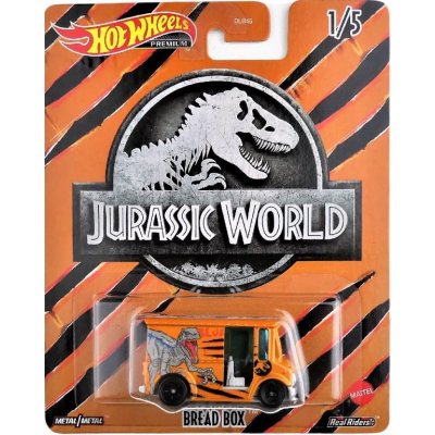 Mattel Hot Wheels Premium Jurassic World Bread Box