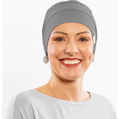 Čepice po chemoterapii dámská Canaver 2-vrstvá šedá – Hledejceny.cz